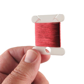 G27127 - 50ft 36AWG Red Enameled Wire