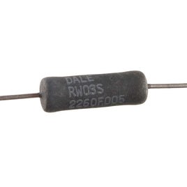 G27203 - Dale 1% 5Watt RS-5 226 Ohm Precision Wirewound Power Resistor