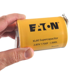 SOLD OUT! G27275 ` Eaton XL60 1700 Farad 2.85V 1.9Wh Supercapacitor (2 Left)