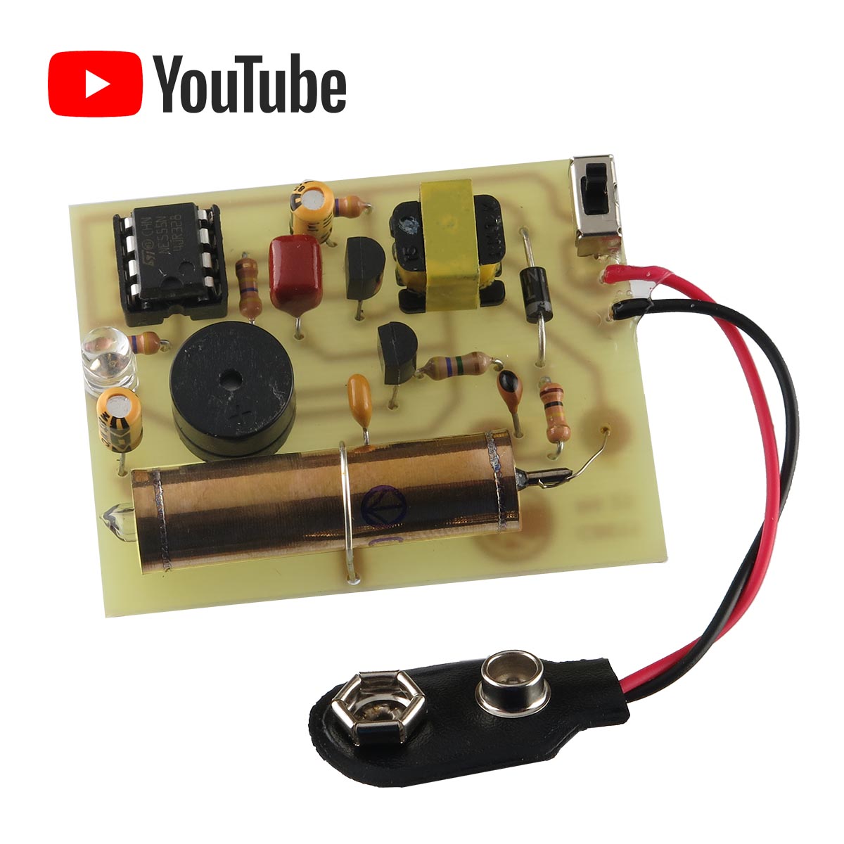 G27351 Sensitive SBM20M Assembled Geiger Counter The Electronic