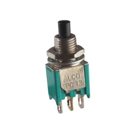 SOLD OUT! - G27475 ~ Subminiature ALCO Panel Mounting Precision Made SPDT Momentary Pushbutton Switch TPC13
