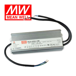 G27501 - Mean Well Dimmable HLG-320H-15B 285Watt 19,000mA LED Driver Power Supply