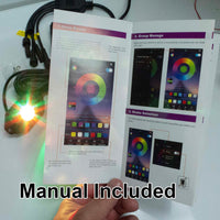 G27521 ` RGB LED Rock Light Kit for Cars / ATVs - 4 Pods Total