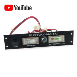 SOLD OUT! - G27549 ` Photocomm, Inc (0-10Amp 18-32V) Solar Power Meter Assembly