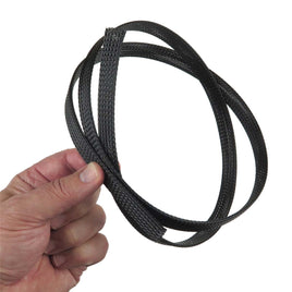 G27763 ~ (4Ft) Techflex® Flexco® PET Expandable Braided Cable Sleeving 1/2" I.D.