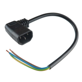 G27797 - Right Angle IEC Male 10-1/2" long Power Cord