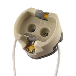 G27981 - G12 Base BiPin H1D Ceramic Lamp Holder/Socket