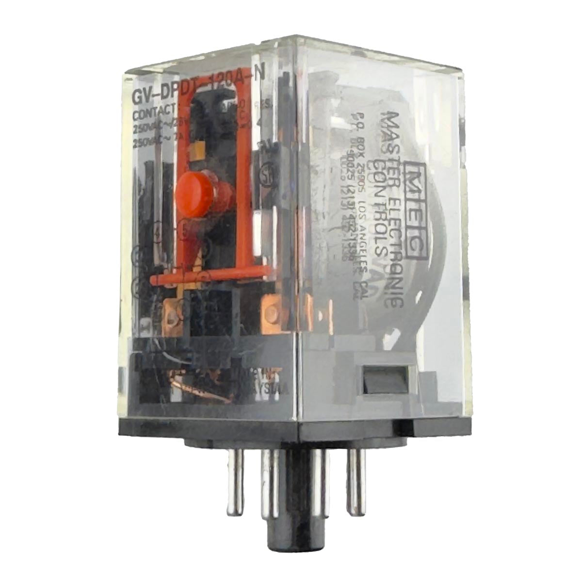 Macromatic GB120A2 | Relè a lama per uso generale, 120 V CA, 2 poli Macromatic GB120A2 | Relè a lama per uso generale, 120 V CA, 2 poli
