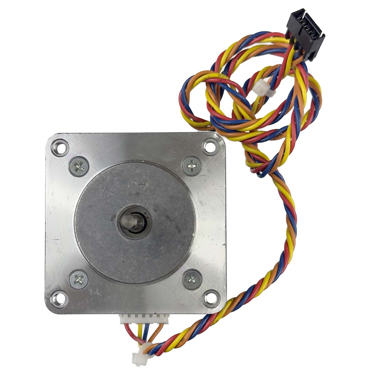 G28212 ` Minebea Motor Manufacturing Corp. P/N 086120 23KM-K230-04V (w/ D  Shaft on Bottom) Stepper Motor
