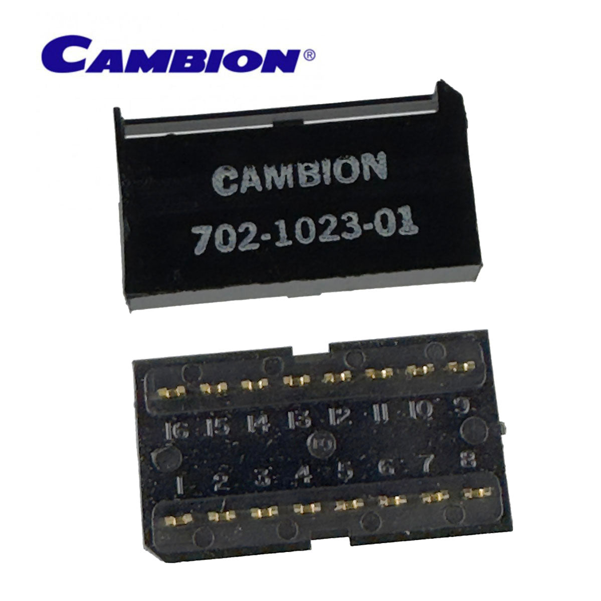 G28345 Cambion Gold Plated 16 Pin Header and Cover The Electronic