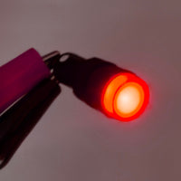 Fresh Sale! G28723 ~ High Quality Panel Mount 12VDC Red Lens Indicator NN10CR