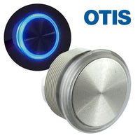 G28963 ~ Otis Beautiful Brushed Metal with 24V Blue LED Ring