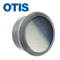 G28973 ~ OTIS Pushbutton Switch AAA23500 AK17 Mirror Flat Surface Green LED Ring