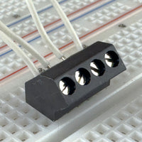G28977 ~ (Pkg 4) Riacon 4 Position Quick Connect PC Block