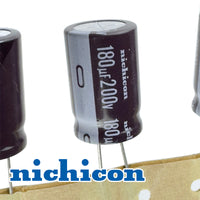 G28998 ~ (Pkg 5) Nichicon UCY2D181MHD6TN 180uF 200V 105°C Radial Electrolytic Capacitor