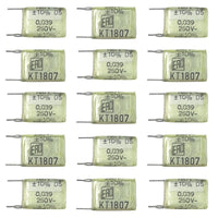 G29005 ~ (Pkg 20) ERO (Roederstein) KT1807 Series 0.039uF 250V 10% Mylar Film Capacitor