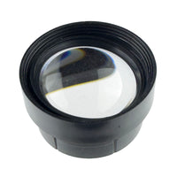 G29024 ~ Nice Quality 1" dia. Optical Glass Single Convex Lens in a 1.38" Plastic Holder