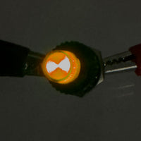 G29119 ~ Yellow Dialight 249-8068 Premium Yellow Diffused 5VDC Panel Mount Indicator