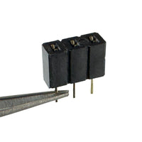 G29278 ~ (Pkg 5) 3 Position Female Header Socket w/Gold Contacts and Pins