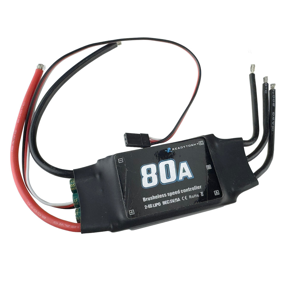 RiToEasysports – ESC Brushless 130A Bidirectionnel 2-6S Lipo – Contrôleur De Vitesse Pour Voiture Et Bateau RC