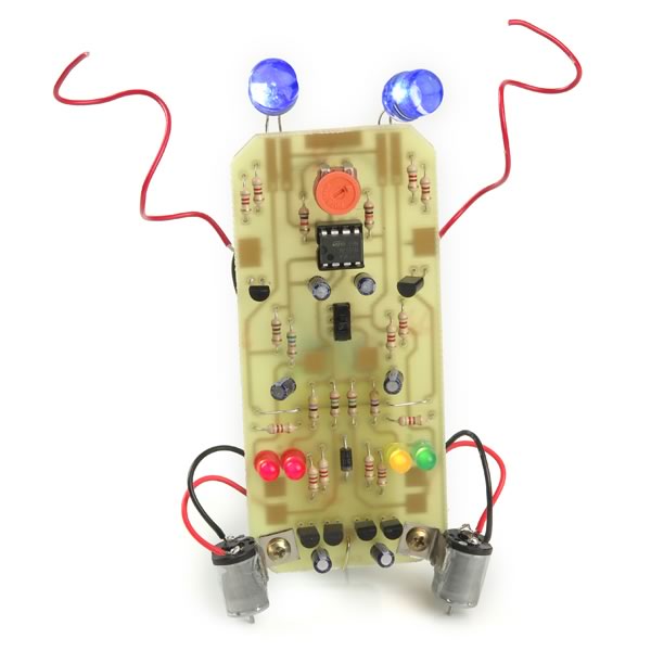 C7012 Electric Slider Learn to Solder Robot Kit The Electronic Goldmine