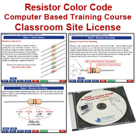 C9003S - Resistor Color Code Computer Based Training Classroom Site License