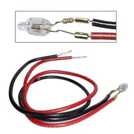 Weekend Deal! G15913 - (Pkg 3) Orange Neon Lamp w/ Resistor & Wires