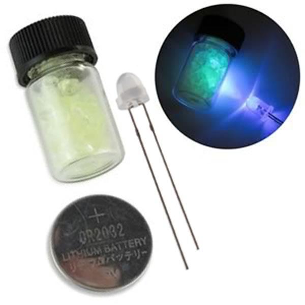 G21148 UV LED, Battery Radioactive Vaseline Powder/Chunks The Electronic Goldmine