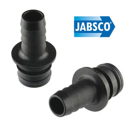 G25359 - (Pkg 2) Jabsco Model 30654-1000 Adapter Ports Straight 1/2" Barb x Quad with Buna O-Ring