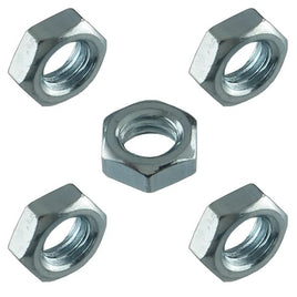 G25868 - (Pkg 100) 8-32 Hex Nut, Extra Small Pattern, Zinc Plated Steel, 1/4" Flats x 3/32"