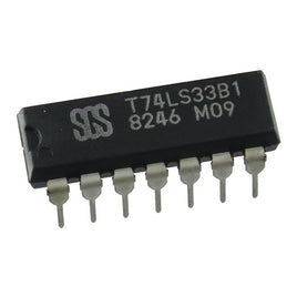 G25892 - SGS T74LS33B1 Quad 2-Input NOR Buffer IC