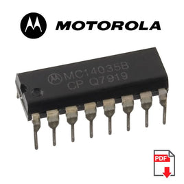 G26303 - Motorola MC14035B 4-Bit Parallel-In/Parallel Out Shift Register