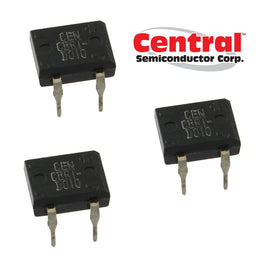 G26694 - (Pkg 3) Central Semiconductor 4 Pin Dip 100V 1Amp Single Phase Bridge Rectifier