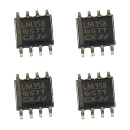 G26762 ~ (Pkg 4) Texas Instruments LM358 SMD Dual Op Amp