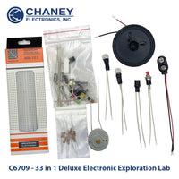 C6709 - 33 in 1 Deluxe Electronic Exploration Lab