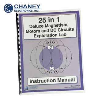 M1021 - MANUAL - for 25 in 1 Deluxe Magnetism, Motors and DC Circuits Exploration Lab (C6819)
