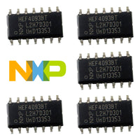 G28152 ~ (Pkg 5) NXP HEF4093BT SOIC-14 SMD NAND Gate IC 4 Channel Schmitt