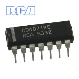 G25649A - (Pkg 4) RCA CD4071BE Quad 2-Input "OR" Gate
