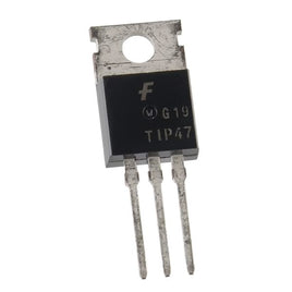 SOLD OUT ! G25709A - (Pkg 12) Fairchild TIP47 NPN 250V 1Amp Transistor