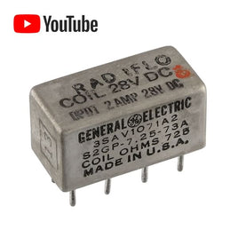 G26336 ` GE/Radiflo Aircraft Relay 3SAV1071A2 - 28VDC DPDT