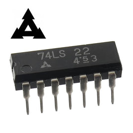 G26375A - (Pkg 4) Panasonic/Matsushita 74LS22 Dual 4 Input Positive NAND Gates with Open Collector Outputs