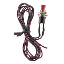 G26925A + (Pkg 4) High Quality Panel Mount Momentary Pushbutton Switch with Leads