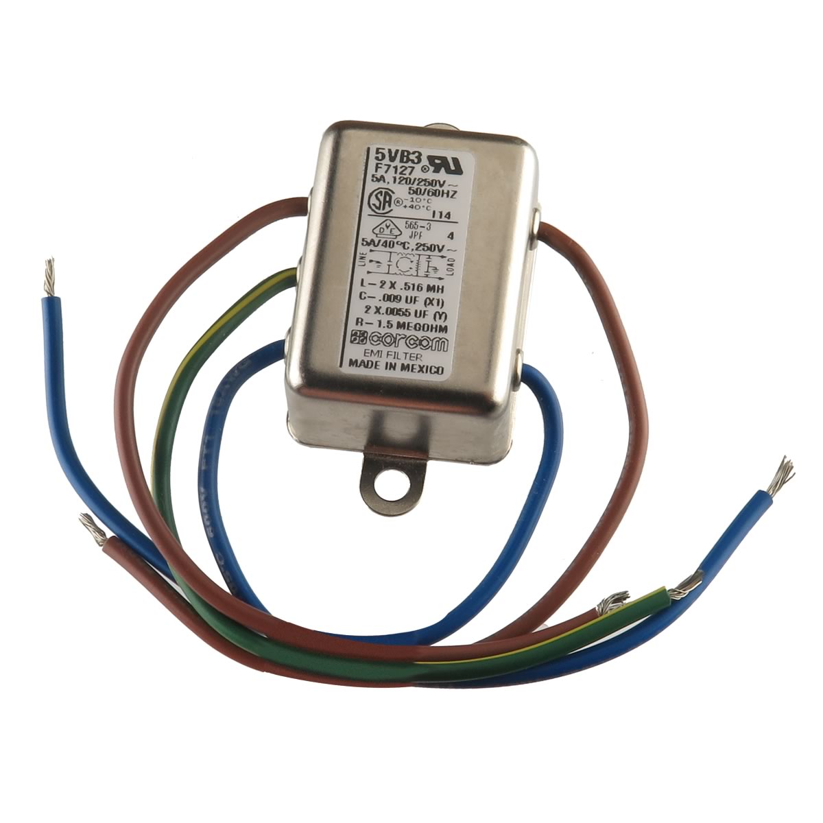 G26992 ` Corcom Line Filter 5VB3