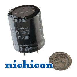 G26993A ~ (Pkg 4) Nichicon 3900mF 50V 105ÂºC "Snap-In" Capacitor