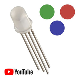 G27056 ^' (Pkg 3) Brilliant Colorful RGB 5mm LED