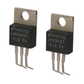 G27070 ~ (Pkg 2) National LM2940T-5 / +5V 1Amp Automotive LDO Regulator