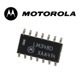 G27114 - (Pkg 10) Motorola LM348D Quad 1MHz SMD OP Amp