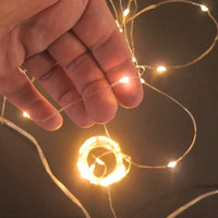 SOLD OUT! G27147 - 300 LED Curtain String Light with Remote Control 9ft x 9.8ft USB Warm Twinkling Lights
