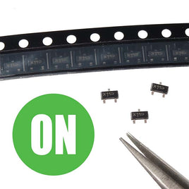 G27162 ~ (Pkg 10) ON Semiconductor BVSS84LT1G P-Channel SOT-23 SMD Mosfet