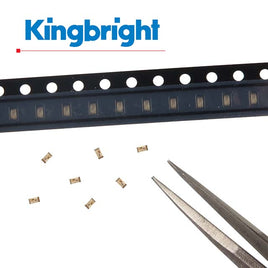 G27164	~ (Pkg 20) Kingbright APT1608SECK Super Bright Orange Clear Lens SMD LED